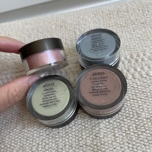 Alima Pure Mineral Eyeshadow Set Of 4 Clean Beauty New Sealed